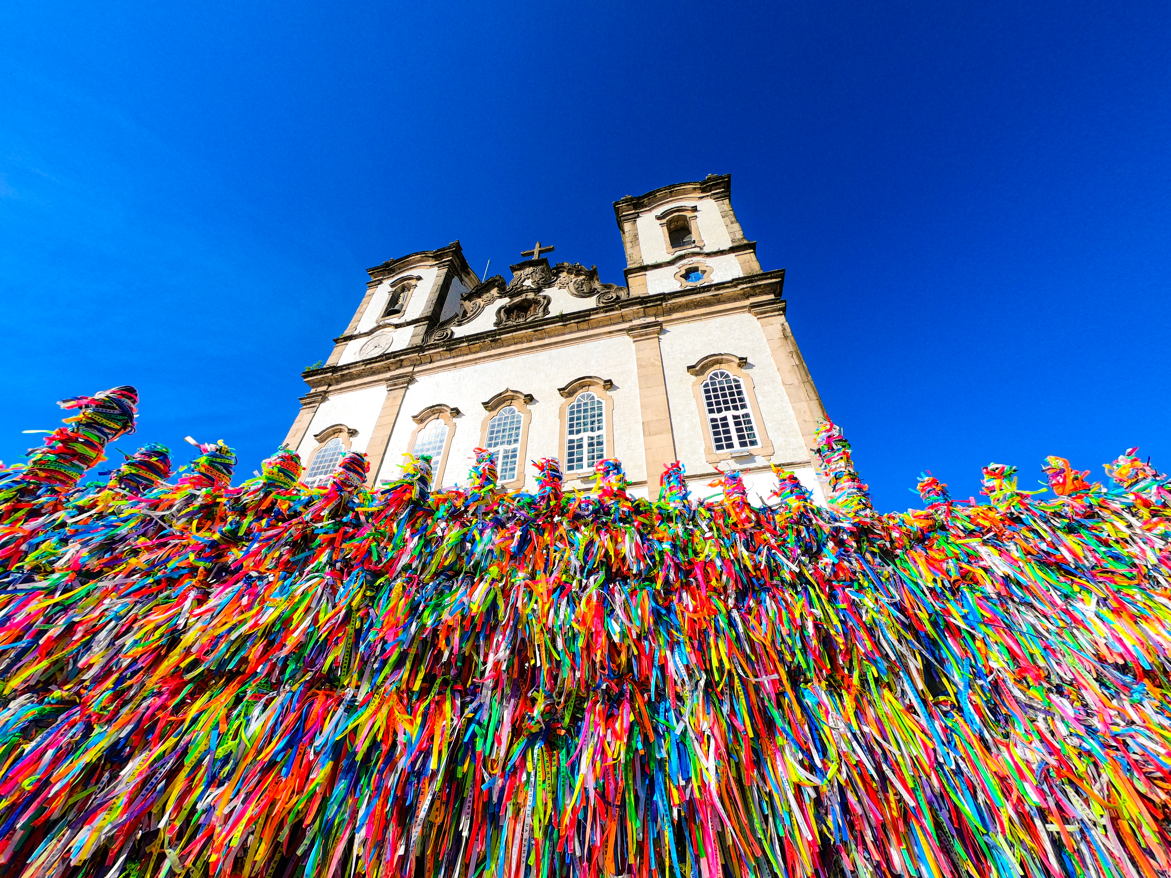 Fitinhas at Igreja do Bonfim in Salvador