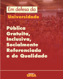 Peça visual Somos UFBA